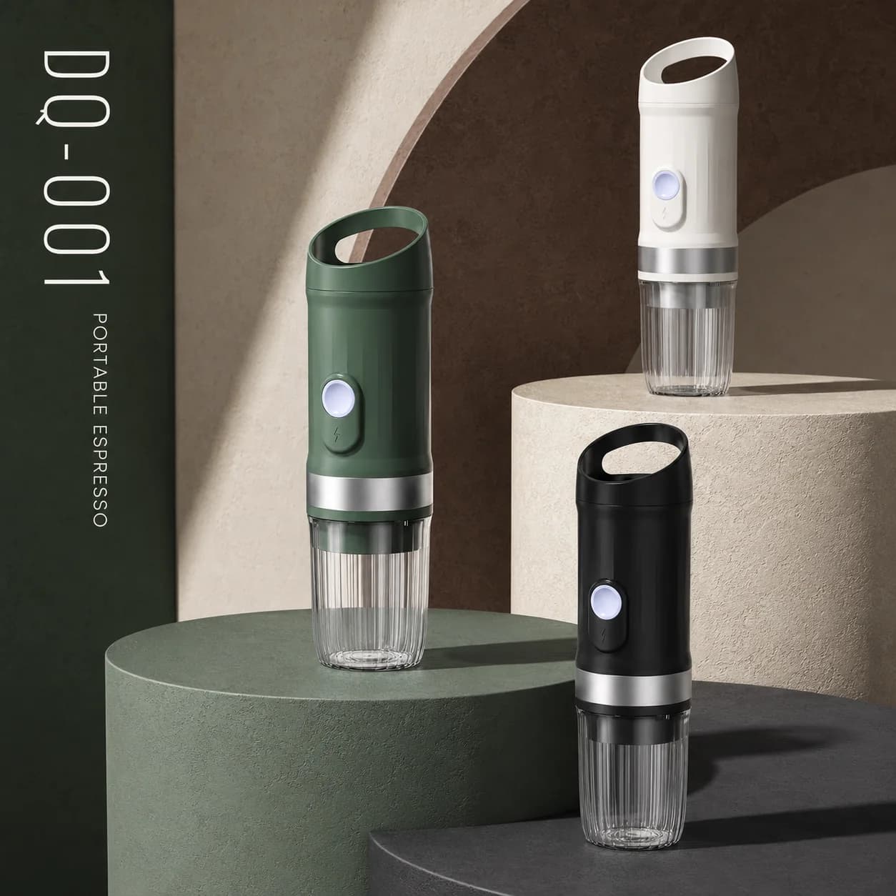 Official TK Classic portable espresso machine range used for the buying guide