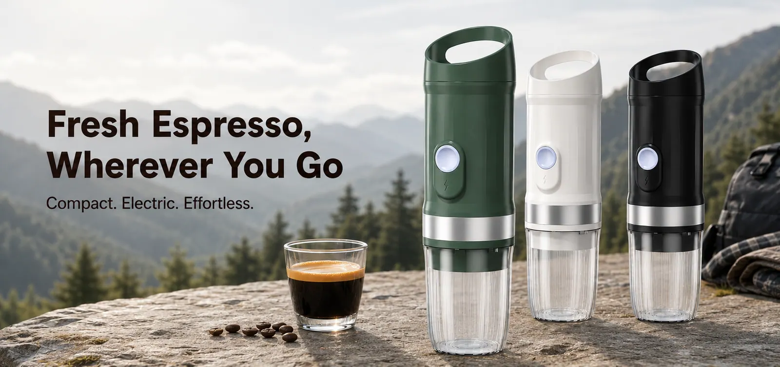 DQ-001 portable coffee machine
