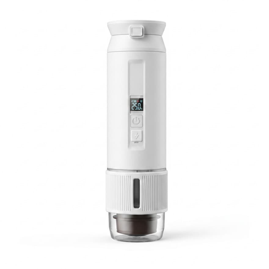 DQ-010 Premium LCD Portable Coffee Maker for Capsules, Ground Coffee and Portable Drip Use — TK Classic product view 5